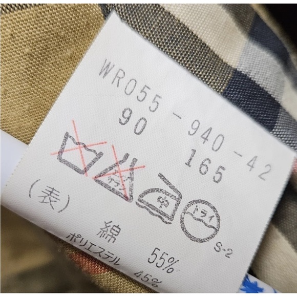 Burberry Tan Trench Coat Unisex Women Medium/ Men size small - Picture 6 of 12